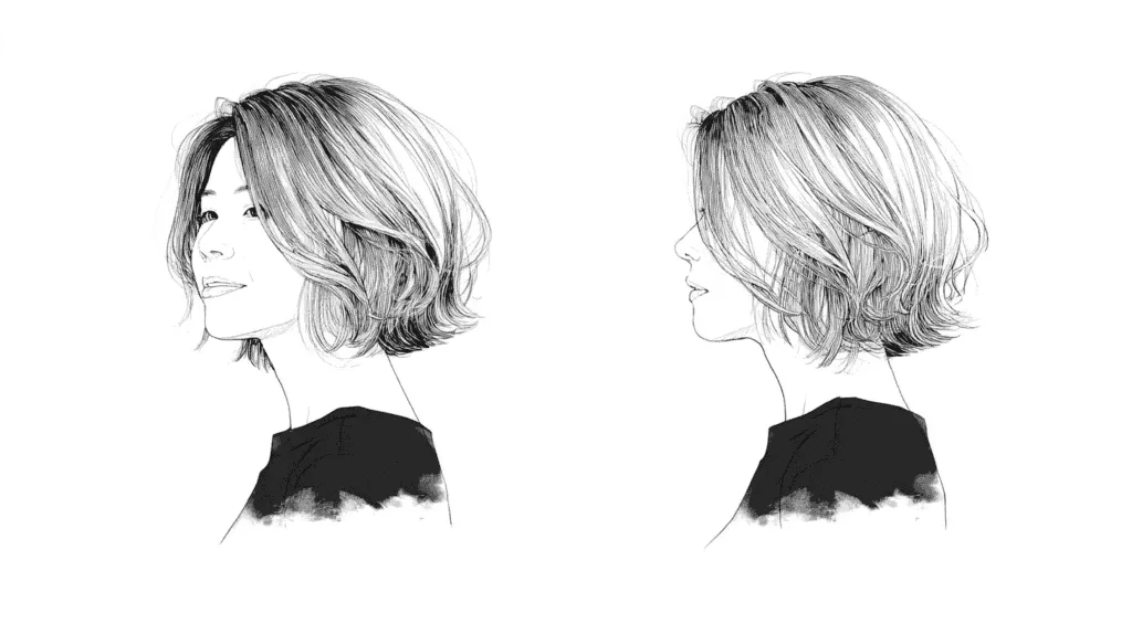 大久保さんのヘアスタイルイメージ