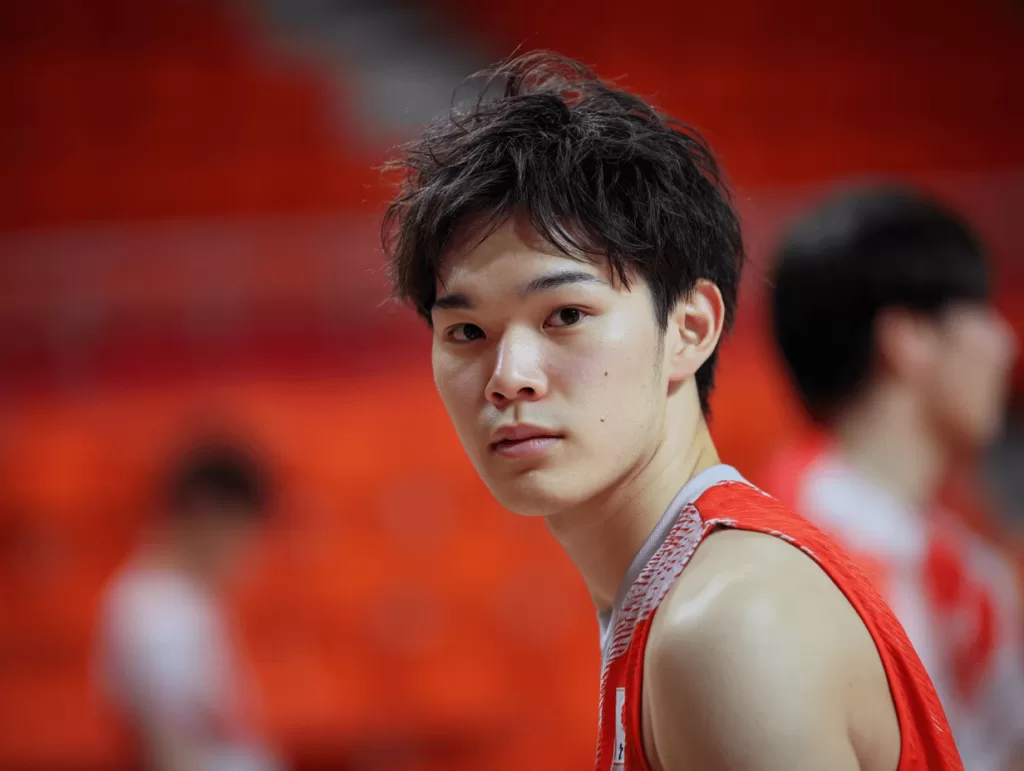 日本代表時の西田選手の画像